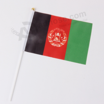 Plastic Pole Mini Afghanistan Country Flag Afghanistan Hand Flag