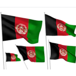 선거를위한 3 * 5ft 아프가니스탄 국기 깃발