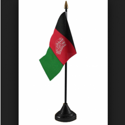 Custom Afghanistan Country Table Flag National Afghanistan Flag