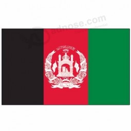 100% polyester printed 3*5ft Afghanistan Banner Afghanistan flag