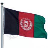 China Manufacturer polyester Flying Afghanistan National Flag