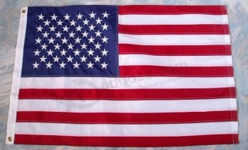 アメリカの旗3x5フィート/ 2x3ft / 4x6ft厚くするオックスフォードナイロン米国旗の平手打ちの家の装飾的な掛かる旗