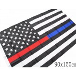 90 x 150 cm Amerikaanse rode en blauwe balken vlaggen VS vlag verenigde staten sterren strepen woondecoratie souvenir nn116