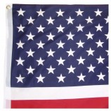 150x90cm美国国旗双面美国悬挂式悬挂国旗布装饰美国国旗条纹星星聚酯水滴运输