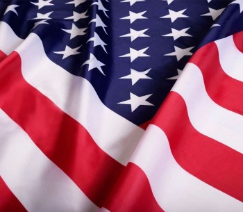 Banderas de EE. UU. Bandera de poliéster estándar de Estados Unidos Barras y estrellas Banderas americanas Bandera resistente a la decoloración UV