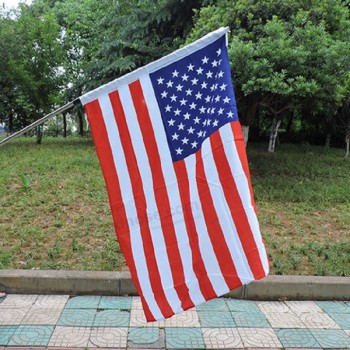 150 * 90 센치 메터 미국 미국 국기 양면 인쇄 미국 홈 오피스 정원 장식 플래그 드롭 배송 판매