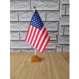 U.S.A united states america USA 14*21cm  table desk flag banner free shipping NO.a0003
