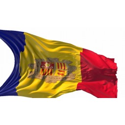 Manufacturer Heatproof 3x5 ft Flying Andorra National Flag