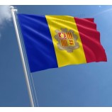 Wholesale Polyester Andorra National Flags with high quality