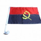 country angola car window clip flag factory