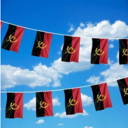 Outdoor hängen Mini Angola Nationalflagge für Sport