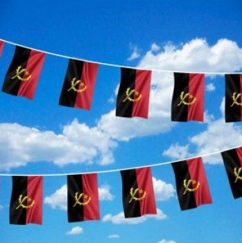 Outdoor hängen Mini Angola Nationalflagge für Sport