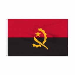 Wholesale Bulk Cheap Polyester Angola Countries Flag Banner