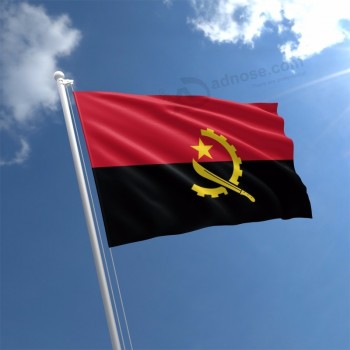 앙골라의 국기 배너 앙골라의 국기 폴리 에스터 도매