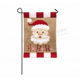 Weihnachtsgartenflaggen-Partei dekorative Weihnachtsleinwand-Gartenflaggen
