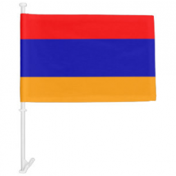 Custom MINI Armenia Armenian hand held flag
