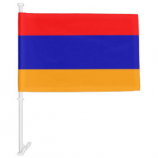 Bandeira de janela de carro de venda quente de poliéster armênia