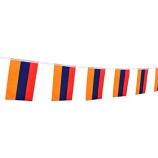 Venta caliente personalizado mini bandera del empavesado de armenia