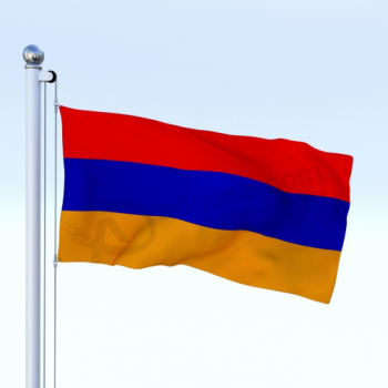 venta al por mayor personalizada armenia bandera nacional bandera mundial