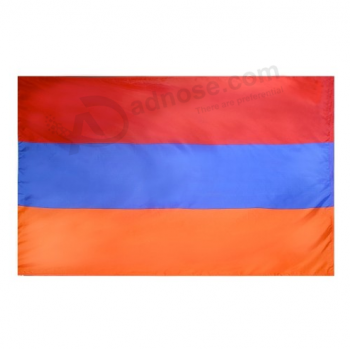 venda por atacado fabricante de bandeira nacional da Armênia de poliéster