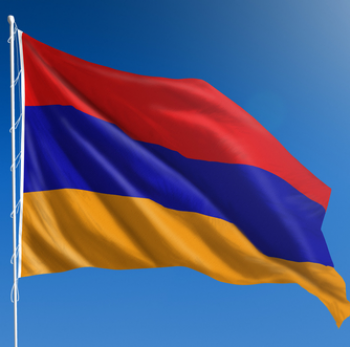 vlag van Armenië van de standaardgrootte de professionele douane
