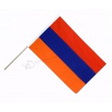 Digital printing polyester Armenia national hand flag
