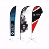 windless blade feather teardrop banners for outside