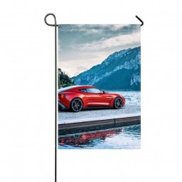 bandera de jardín de alta calidad personalizada aston martin auto Car cars 12x18 pulgadas