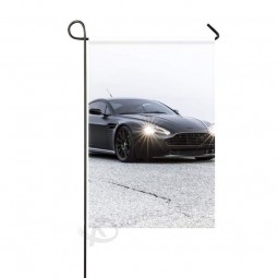 Wholesale custom  Garden Flag Aston Martin Vantage Black Bump 12x18 Inches