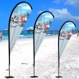 advertising wind swooper flags cheap beach flag for sale