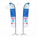 5m feather flag banner advertising flying banner