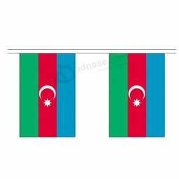 benutzerdefinierte land aserbaidschan nationalen string flagge / aserbaidschan flagge bunting