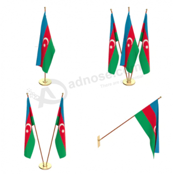 bandeira decorativa da mesa do azerbaijão bandeira do azerbaijão