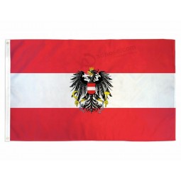 卸売オーストリア旗バナーカスタムオーストリアイーグルフラグ
