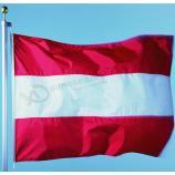 Bandiera austriaca 3 * 5 piedi con materiale in poliestere per la Coppa del mondo