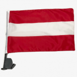 High quality polyester Austria windows car flag