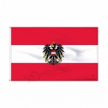 Custom austria eagle flag banner 3x5 austria eagle flag