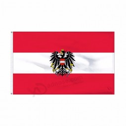 Custom austria eagle flag banner 3x5 austria eagle flag