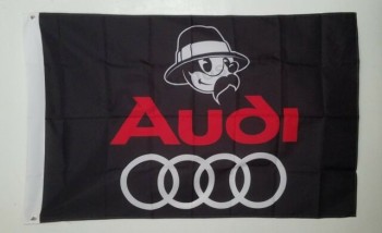 Audi высокого качества баннер 3x5 Ft флаг Феликс Cat логотип lowrider импорт