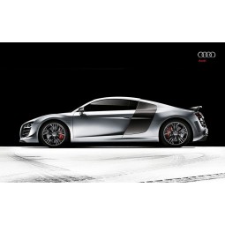 venta al por mayor de alta calidad personalizada audi R8 Gt 3 24x36 poster banner foto