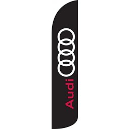 Wholesale custom high quality Audi Windless Full Sleeve Swooper Feather Flag Only