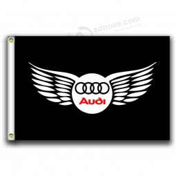 Wholesale Audi Flags Banner 3X5FT-90X150CM 100% Polyester,Canvas Head with Metal Grommet,Used Both Indoors and Outdoors