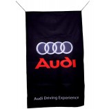 Wholesale cusotm Audi Flag Banner Vertical 5 X 3 ft