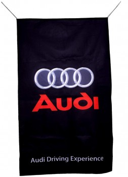 Wholesale cusotm Audi Flag Banner Vertical 5 X 3 ft