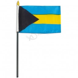 Wholesale custom high quality US Flag Store Bahamas Flag, 4 by 6-Inch
