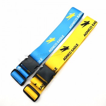 custom logo diy retractable printing children travel bag luggage strap