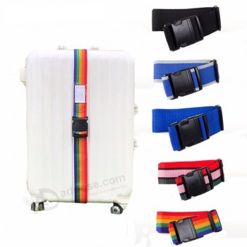 190cm luggage straps travel suitcase accessories Bag strap New adjustable luggage password-less lock nylon belt strap