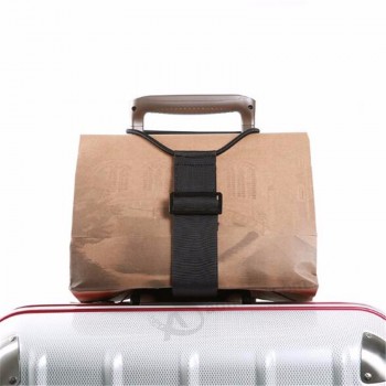 1PC correas de equipaje livianas telescópicas elásticas partes de equipaje ajustable bungee cinturones de equipaje maleta cinturón fijo multifunción