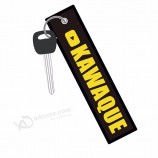 promotional embroidered keychain key chain luggage tags