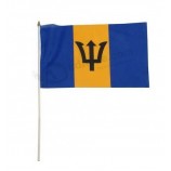 polyester Barbados hand waving Flag